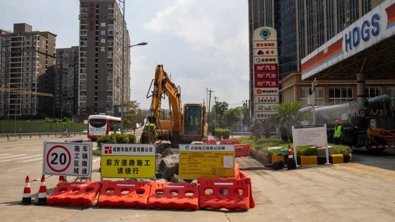这条城北重要交通干道经全面提档升级